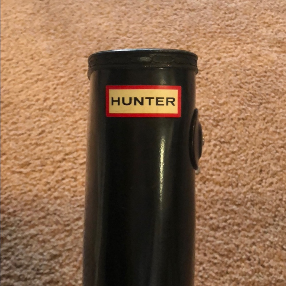 HUNTER RAIN BOOTS- GREAT CONDITION